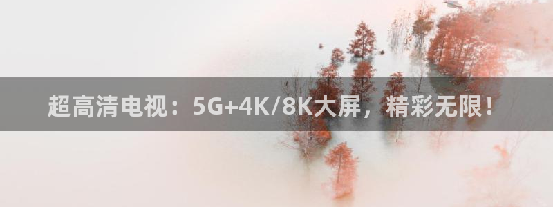 蓝鲸体育直播蓝鲸足球直播：超高清电视：5G+4K/8K大屏，精彩无限！